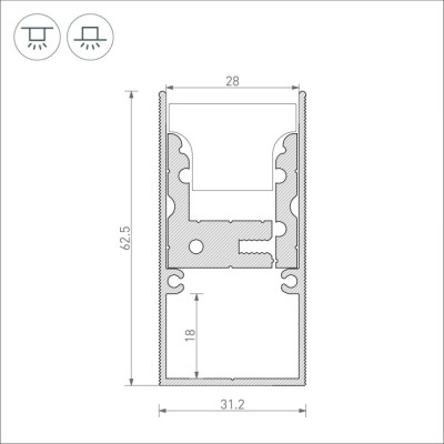 Профиль FLOOR 039471