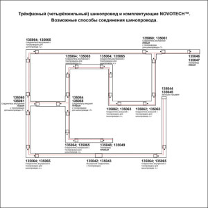 Шинопровод  135037